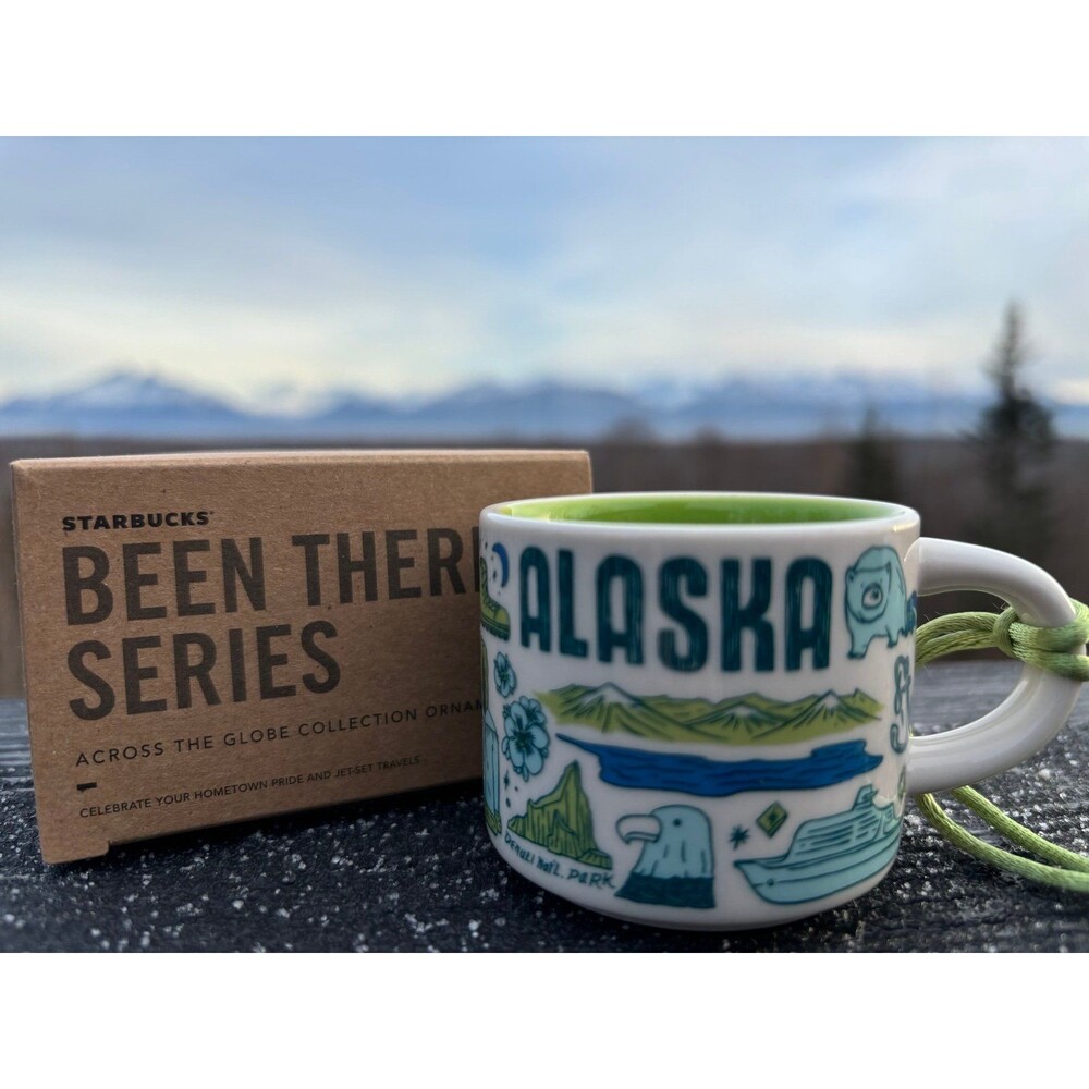 Starbucks Alaska Mini espresso Mug New Cup Ak w/ box New AK